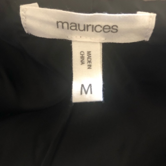 Buffalo Plaid Moto jacket Maurices NWOT - Picture 6 of 12